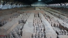 Le mausolée de Qin